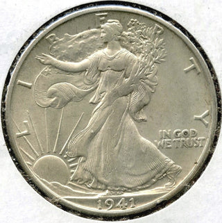 1941-S Walking Liberty Silver Half Dollar - San Francisco Mint - G840