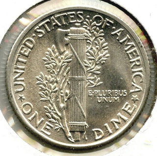 1939 Mercury Silver Dime - Uncirculated - Philadelphia Mint - G813