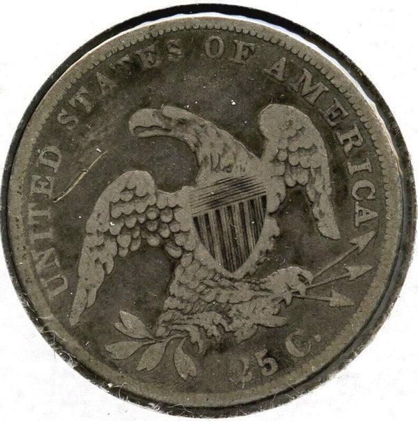 1835 Capped Bust Silver Quarter - A976