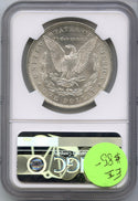 1896-P Morgan Silver Dollar NGC MS62 -Philadelphia Mint-DM469