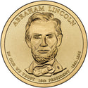 2010-P Abraham Lincoln Presidential US Golden Dollar $1 Coin Philadelphia mint