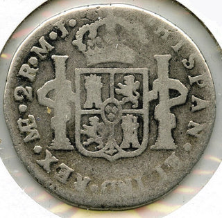 1779 Lima Peru Coin 2 Reales - Carolus III - B164