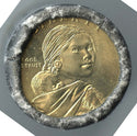 2014-D Sacagawea Native American Dollars $25 Coin Roll - Denver Mint - B80