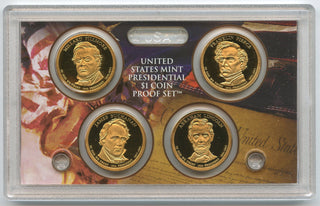 2010 Presidential Dollar Proof $1 Coin Set OGP United States US Mint - Box & COA