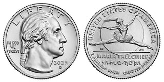 2023-D Maria Tallchief American Women Quarter 25C Uncirculated Denver Mint 020