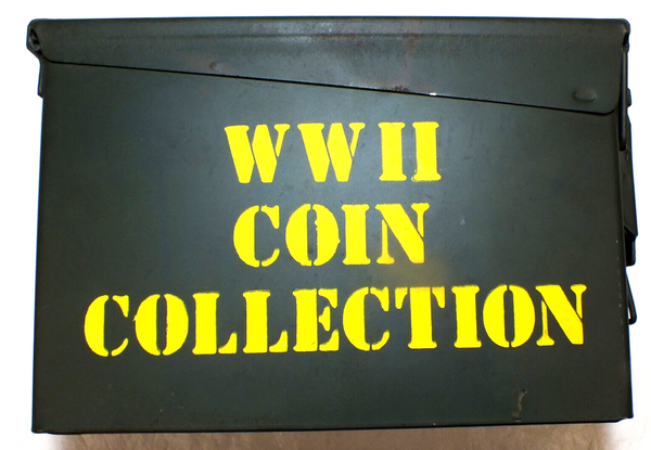 WW2 Coin Collection Hutt River Province New Queensland w/ Ammo Box