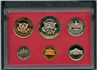 1982-S United States US Proof Set 5 Coin Set San Francisco Mint