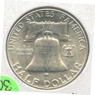1956 P Silver Ben Franklin Half Dollar 50C Philadelphia Mint -ER30