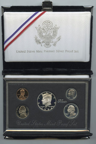 1994 Premier Silver Proof Set - United States Mint - B611