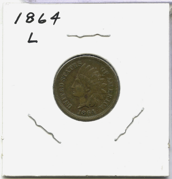 1864 Indian Head Cent Penny - United States - DM519