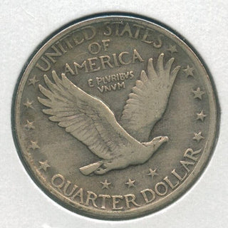 1929-D Silver Standing Liberty Quarter 25c Denver Mint - KR81