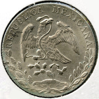 1889-Do Mexico Silver Coin 8 Reales - Republica Mexicana - Durango - B505