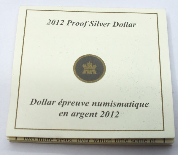 Canada 2012 Proof Silver Dollar War of 1812 Iroquois 200th Anniversary - G564