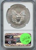 2011 American Eagle 1 oz Silver NGC MS69 Early Releases 25th Anniversary JK072