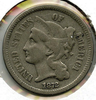 1872 3-Cent Nickel - Three Cents - C55