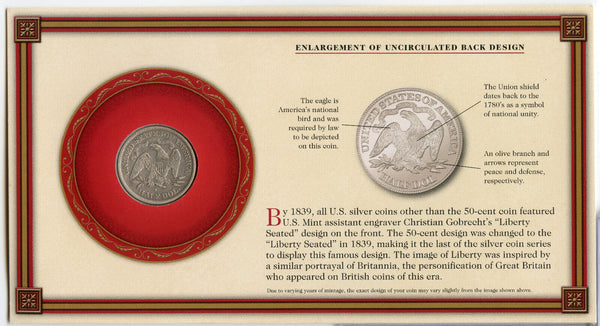 1877-S Seated Liberty Silver Half Dollar - San Franciso Mint -DM221