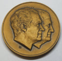 1973 Richard Nixon Spiro Agnew Presidential Inauguration Bronze Medal Round A422