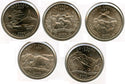 2006 State Quarter 5-Coin Set - Philadelphia Mint - Statehood Collection
