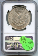 1921 Morgan Silver Dollar NGC MS 61 Certified - Philadelphia Mint - CA414