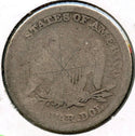 1854 Seated Liberty Silver Quarter - Cull Coin - CC335