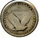 1917 Standing Liberty Silver Quarter - Philadelphia Mint - CA641