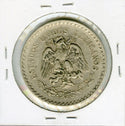 1927 Mexico Un 1 Peso Silver Coin .720 Uncirculated Moneda Plata - DM881