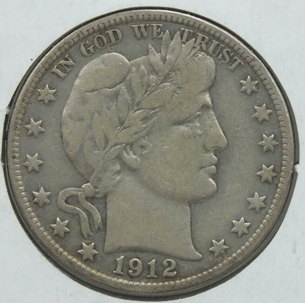 1912-D Barber Half Dollar - Silver - Denver Mint - BC442