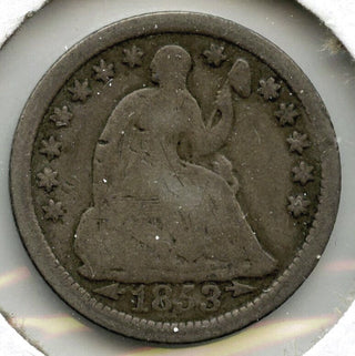 1853 Seated Liberty Half Dime - Philadelphia Mint - A533