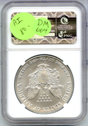 1986 American Eagle 1 oz Silver Dollar NGC MS69 Certified - One Ounce - DM664