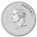 2024 Australia Kookaburra 1 Oz 9999 Silver $1 Coin BU Uncirculated Charles JP688
