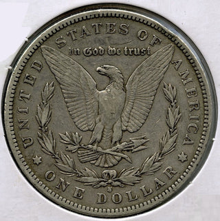 1892-S Morgan Silver Dollar - San Francisco Mint - E523