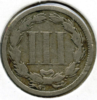 1874 3-Cent Nickel - Three Cents - C349