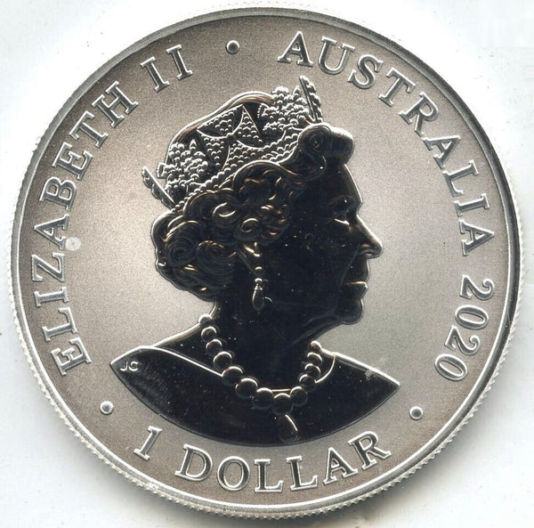 2020 Redback Spider $1 Australia Dollar Coin - Queen Elizabeth II - E963
