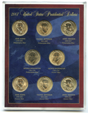 2007 Presidential Dollars 8-Coin Set - United States Coin Collection + Case G742