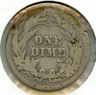1905-O Barber Silver Dime - Micro O - New Orleans Mint - RC832