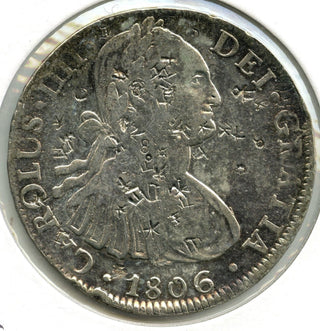 1806 Mexico 8 Reales Coin - Carolus IIII - G320
