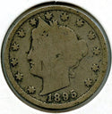1895 Liberty V Nickel - Five Cents - BQ813