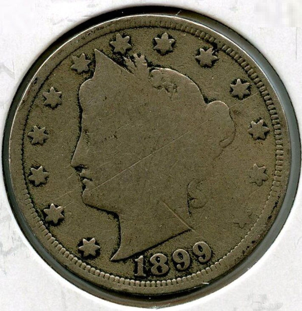 1899 Liberty V Nickel - Five Cents - AM157