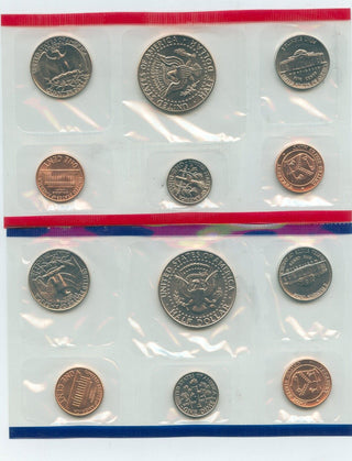1988-P & D US Uncirculated Mint Set 10 Coin Set United States Philadelphia