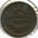 1848 Braided Hair Large Cent Penny - A543