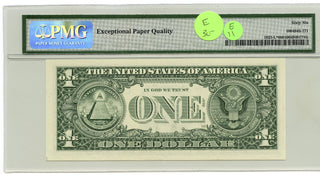 1999 $1 Federal Reserve Star Note San Francisco PMG 66 Gem Uncirculated - E11