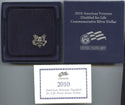 2010 American Veterans Disabled Proof Silver Dollar US Mint Commemorative G982
