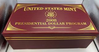 2008 Presidential Dollars ANACS Certified PDS Set Monroe Adams Jackson - ER637