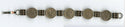 American Coin Bracelet USA 3-Cent Nickel & Seated Liberty Silver Dimes - JN805