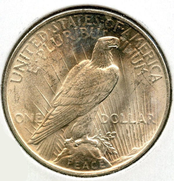 1923 Silver Peace Dollar - Philadelphia Mint - BR628