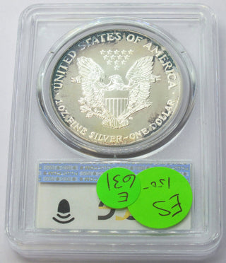 1992 American Eagle 1 oz Silver Dollar PCGS MS68 Toning Toned Bullion - E631