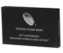 38 Sets 2017 Enhanced Uncirculated Coin US Mint 225th Anniversary Sealed Box Lot