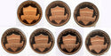 2010 - 2019 Lincoln Shield Proof Cent Set - Pennies Penny Lot Collection - BH839