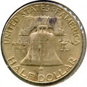 1949-D Franklin Silver Half Dollar - Denver Mint - CA820