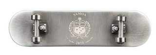 2023 Samoa Skateboard Movable 3D 1 Oz 999 Silver $5 Coin Antiqued - JP551